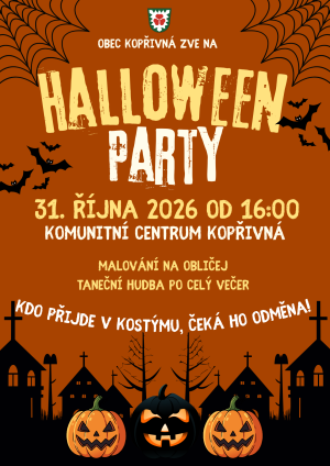 halloweenská oslava